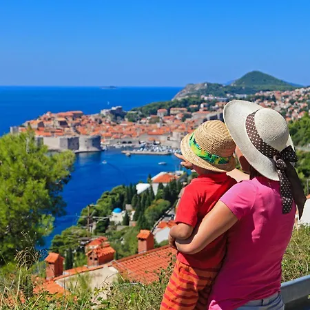 In With Sea View, Balcony, Air Conditioning, Wifi 4979-2 Daire Cavtat